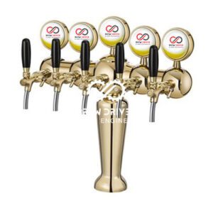 5 way parisian beer tower