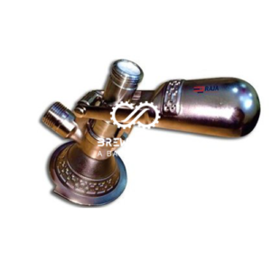 a type brass keg coupler for draft beer system
